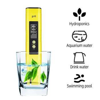 0.01 Digitālais PH-Metrs Testeri Kabatas Izmēra PH Testeri Liels LCD Displejs / Ūdens Kvalitātes, Pārtikas, Akvārijs, Baseins Hidroponika /