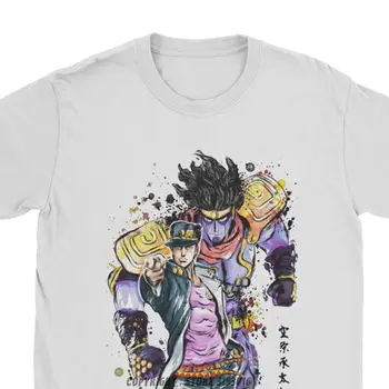 Vīriešu T Krekls Dīvaino Piedzīvojumu Akvarelis Atdzist Tees Jojos Dīvaino Piedzīvojumu Anime Jjba Manga T Krekli, Topi Harajuku