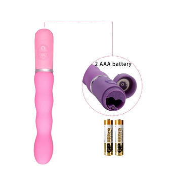 10 Ātruma AV Burvju Nūjiņu Dildo Vibratoru Klitora Stimulators Intīmo Preču Maksts Masāžu Stick Clit Vibrators Seksa Rotaļlietas Sievietēm