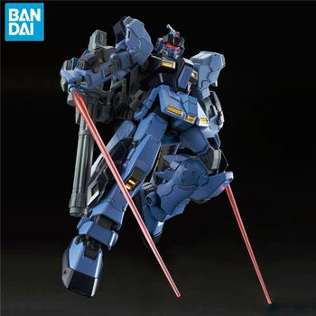 BANDAI GUNDAM HGUC 1/144 RX-80PR GAIŠI RIDER VIETAS TIPS Gundam modelis bērniem samontēti Robotu Anime rīcības attēls rotaļlietas
