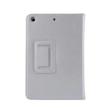 Ultra Slim Litchi Folio Stand PU Ādas Segumu Magnētisko Smart Miega Gadījumā ar Apple Ipad 2 3 4 Gaisa Air2 Pro 9.7 12.9 Mini 1 2 3
