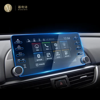 Honda Accord IEDVESMOT 2018 2019 Auto GPS navigācija filmu LCD ekrāns Rūdīta stikla ar aizsargplēvi Anti-scratch Filmu Pielāgošanu