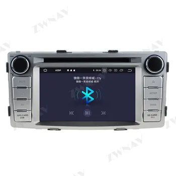 Android 10 4 GB+64GB Px6 Auto GPS Navigācijas Toyota Hilux Fortuner 2012. -. Gadam Multimediju Atskaņotājs, Radio, Diktofons Galvas Vienības DSP