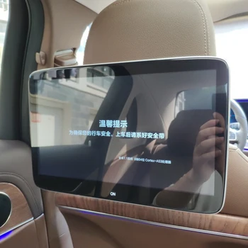 11.6 Collu Pagalvi Monitors Mercedes Benz S Klases W222 Displejs Android 9.0 Audio atskaņotāju, Auto TV rear Seat Entertainment Sistēma
