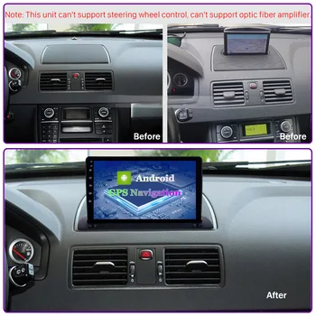 4G+64G 9 collu IPS auto multimedia Volvo XC90 2004. gada līdz. autoradio android radio coche audio auto stereo XC 90 GPS navigator BT