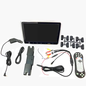 ONKAR 10.1 Collu Pagalvi DVD Atskaņotājs, Portatīvie Auto Ciparu LCD Ekrāns Pagalvi DVD Atskaņotājs ar Digitālo Touch Pogu, HDMI, USB