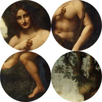 Bacchus Slaveno Audekls Art Sienas Gleznu Reprodukcijas Ar Leonardo Da Vinci Klasiskā Sienas Mākslas Audekls Izdrukas Par Dzīvojamo Istabu Sienas