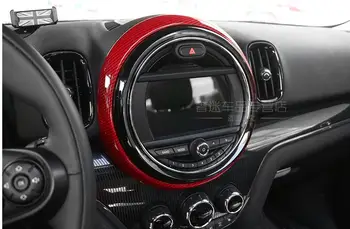 1gb 8.8 collu oglekļa šķiedras auto Centrālās vadības ekrāns dekoratīvās čaulas auto uzlīmes auto stils BMW MINI jauns tautietis F60