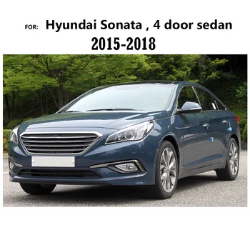 Piederumi Piemēroti Hyundai Sonata Sedans. Gadam 2016-2018 Aizmugures Bagāžnieka Kravas Paklājiņu Renes Boot Starplikas Grīdas Paklāju Aizsargs, Dubļu Kick Pad