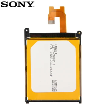 Oriģinālā Rezerves SONY Akumulatoru LIS1543ERPC Sony Xperia Z2 TĀTAD-03 D6502 D6503 L50w Sirius Patiesu Tālruņa Akumulatora 3200mAh