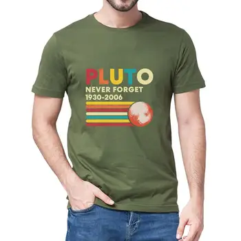 Plutons Nekad Neaizmirstiet, 1930-2006 Plutons Ventilators Galaxy Vasaras Vīrieši Jaunu Īsām Piedurknēm T-krekls ar Apaļu Kakla Modes Kokvilnas Casual Slim T-krekls