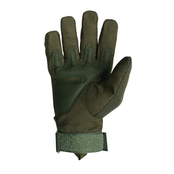 Militāro Pilnu Pirkstu Tactical Cimdi Augstas Kvalitātes Melna Anti Griešanas Bez Slīdēšanas Sporta Cimdi Vīriešiem, Sievietēm ARMIJAS HAKI M~XL AE001
