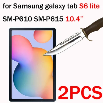 2-pakas Rūdīta Stikla Ekrāna Aizsargs Samung Galaxy Tab S2 S3 S4 S5e S6 Lite 8.0 9.7 10.4 10.5 T860 T720 T830 T820 P610