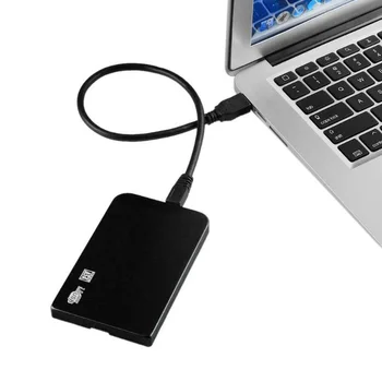 Karstā 2.5-collu Alumīnija Sakausējuma Ultra-plānas USB3.0 Cietais Disks, Kaste, Atbalsta 3TB SATA Lai USB3.0 Cietā Diska Kaste