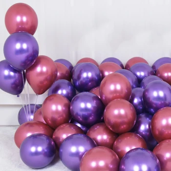 30pcs Metālisks Baloni Rozā Rožu Zelta Konfeti Balonus Uzstādīt Kāzu Valentīna Diena, Dzimšanas dienas svinības Apdare Bērniem par Labu