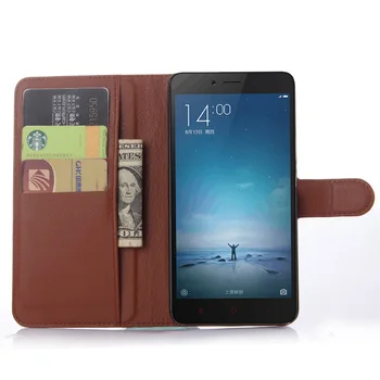 Par Redmi 2. Piezīme Maka Segtu Kartes Turētāju Telefonu Gadījumos par Xiaomi Redmi 2. pielikums Ministru Ādas Gadījumā
