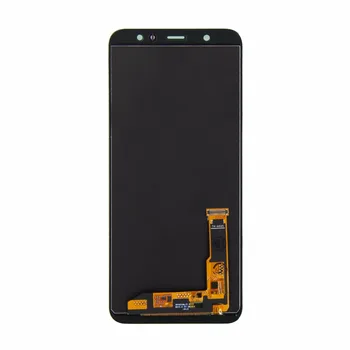 TFT Lcd Samsung Galaxy A6 Plus 2018 Lcd A605 A605F A605FN Ekrāna LCD Displejs, Touch screen Zelta Montāža