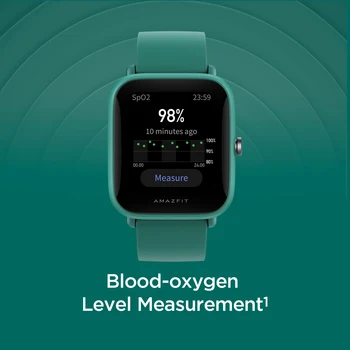 Amazfit Rkp U Pro GPS Smartwatch Krāsu Ekrāns 31g 5 ATM Ūdens izturība 60+ Sporta Režīmā sirdsdarbība Smart Skatīties Android