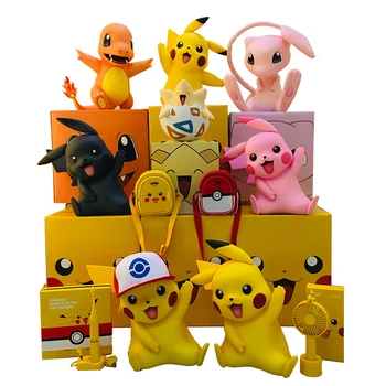 Pokemon Pikachu ir rotaļlieta attēls 1:1 modelis 1/1 lelle, Karstā rotaļlietas Tiktok
