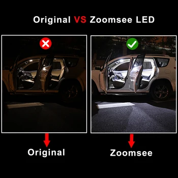 Zoomsee Par Mercedes Benz MB SLK Klase R170 R171 R172 1996-Transportlīdzekļa LED Spuldzes Interjera Iekštelpu Dome Kartes Gaismu Komplekts Auto Canbus