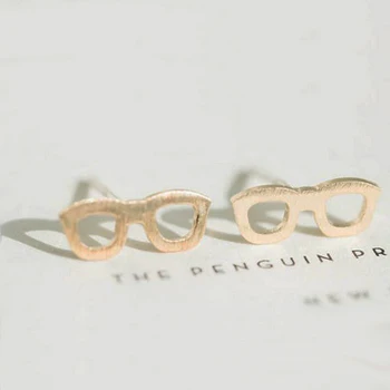30Paris Modes Zelts, Sudrabs, Plakēti Tīņi Brilles Brilles auskariem