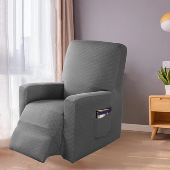 Elastīga Recliner Dīvāns Segums, Dīvāns Segtu Anti-Slip Mazgājams Māja Aizsardzības Vāks TV Krēsls - Relaksējoša Krēslā