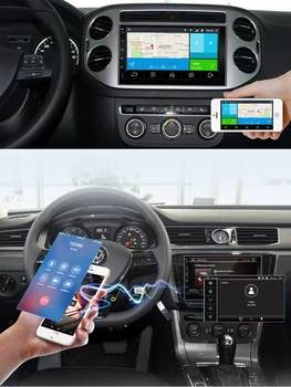 PX6 4GB+64GB 2din 1 DIN auto radio, gps android 10 automašīnas stereo atskaņotājs, diktofons Radio Uztvērējs GPS Navigācijas atbalstu SWC BT, WIFI, DSP