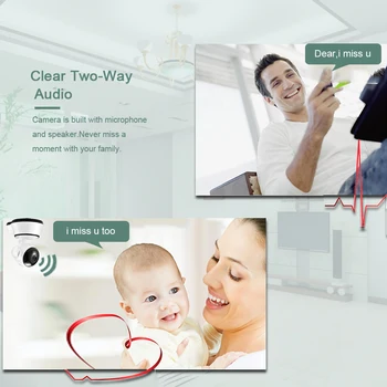 V380 1080p Bezvadu Mājas Drošības IP Kameras 1080P WiFi Kameru Smart WI-FI Audio Ieraksts Uzraudzības Baby Monitors HD CCTV Kameras