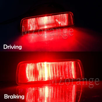 MZORANGE Auto Centrs, Aizmugurējā Bufera Miglas lukturi Aizmugurējie Miglas Lukturi Aizmugurējo Buferi, ņemot vērā Mitsubishi ASX RVR Vidus Atstarotājs 8337A092