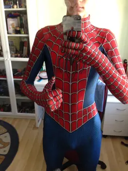 Augstas kvalitātes cosplay halloween disfraces de Cosplay Kostīmu Superheros Spandex 3Dprint Raimi Zenzai tērps kostīms hubie halloween