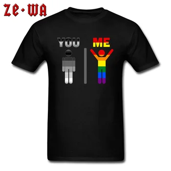 LGBT Jums & Awesome Man T-krekls ar Geju Praidu T Krekla Unikālais Dizains Vasaras Apģērbu Kokvilnas Black T Smieklīgi Topi Dzimšanas dienas Dāvanu Tees