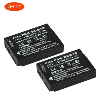 DMW BCG10/DMW-BCG10 Fotokameras Akumulatoru Panasonic Lumix DMC-3D1 DMC-TZ7 DMC-TZ8 DMC-TZ10 DMC-TZ18 DMCTZ19 1200mAh Batterie