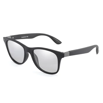 Longkeeper Zīmola Photochromic Saulesbrilles Sieviešu Modes Retro Polarizētās Brilles Vīriešiem Kvadrātveida Rāmis Vadītāja Brilles UV400
