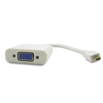 Aveņu pi 4 Micro-HDMI uz VGA adapteris Ar USB datu kabeli un Audio Pieslēgvietu, kabeļu vai Datora Darbvirsmu, Klēpjdators, DATORA Monitors