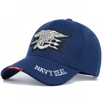 Modes Mens ASV NAVY Beisbola cepure Navy Seals Caps Taktiskās Armijas Trucker Cap kokvilnas Snapback Cepure Par Pieaugušo hip hop cepures gorras