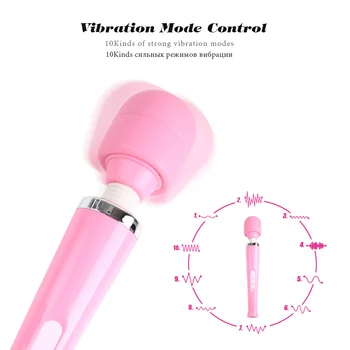 G Spot AV Zizli Stick Massager Vibrators Masturbator Klitoru Stimulēt Maksts viltus Dildo Vibratoru Erotiska Seksa Rotaļlieta Sievietēm Sieviešu
