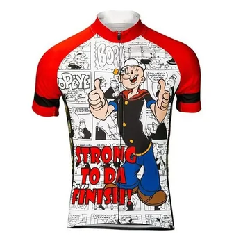 Karikatūra ar Velosipēdu Jersey) Vasaras Vīriešiem Smieklīgi Mtb Jersey camisa ciclismo Velosipēdu Svīteri Velo Apģērbi Topi ar Īsām Piedurknēm maillot